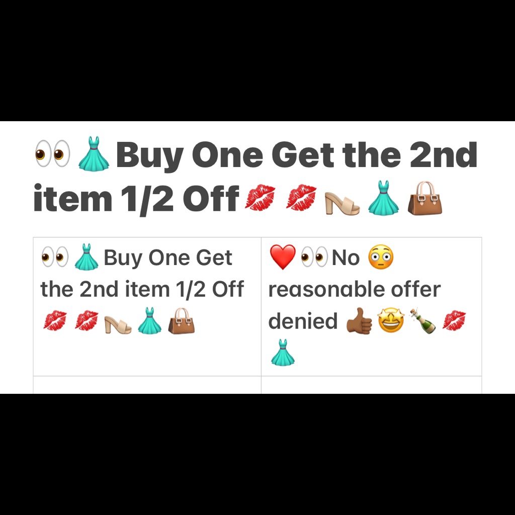 Half Off Sale